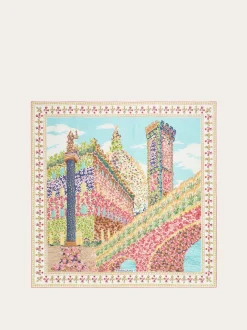 Palazzo Spini Feroni print silk scarf - Women