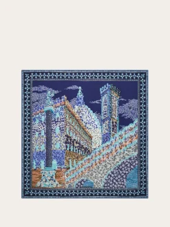 Palazzo Spini Feroni print silk scarf - Women