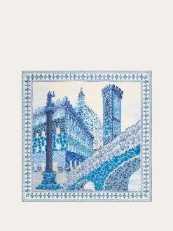 Palazzo Spini Feroni print silk scarf - Women