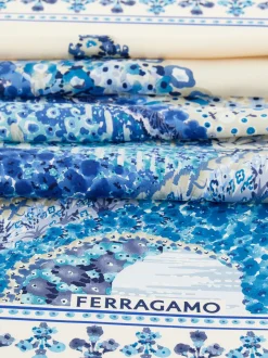 Palazzo Spini Feroni print silk scarf - Women