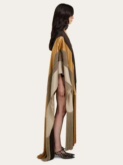 Patchwork poncho - Women