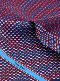 Pegasus print pocket square - Men