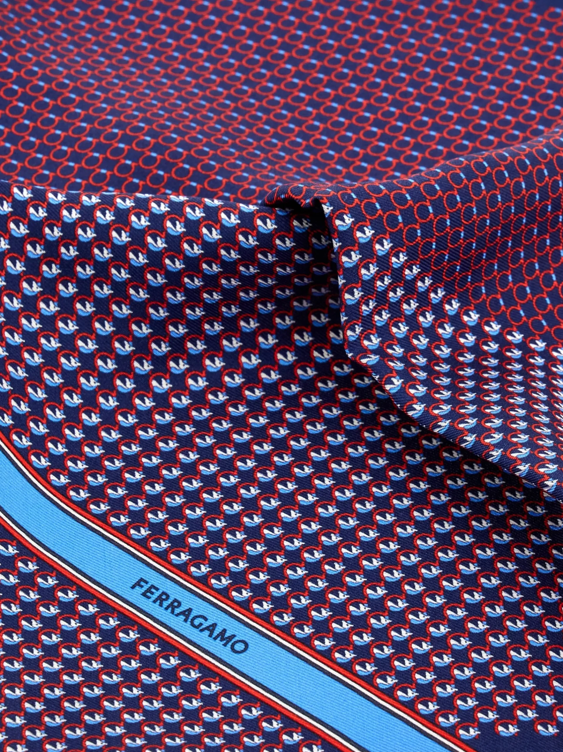 Pegasus print pocket square - Men