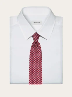 Pegasus print silk tie - Men