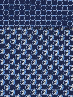 Pegasus print silk tie - Men