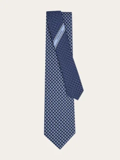 Pegasus print silk tie - Men