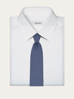 Pegasus print silk tie - Men