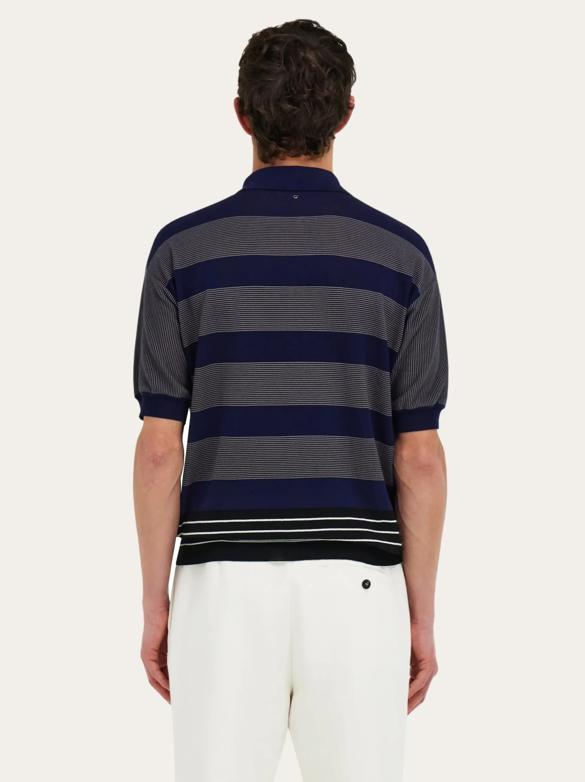 Polo shirt with zip collar - Men