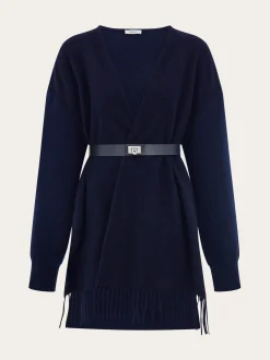 Poncho cardigan - Women