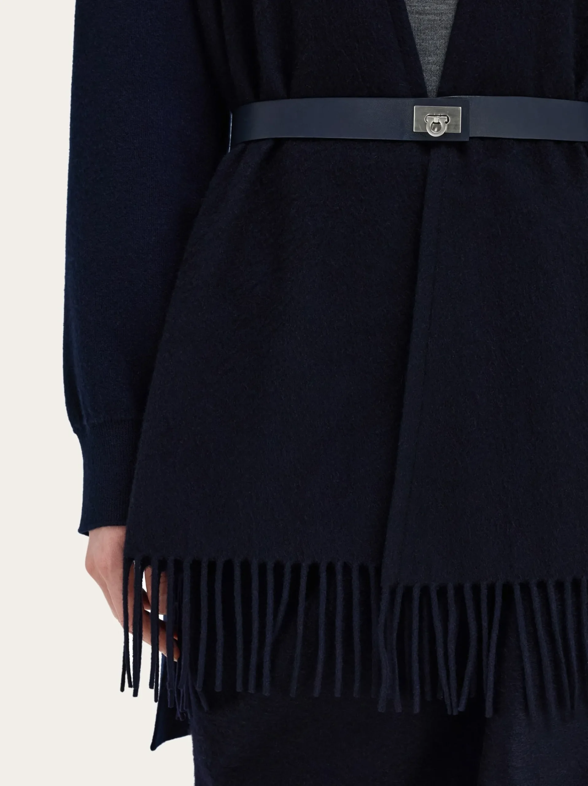 Poncho cardigan - Women