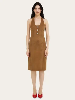 Racer back dress with Hug buckle detail - Women