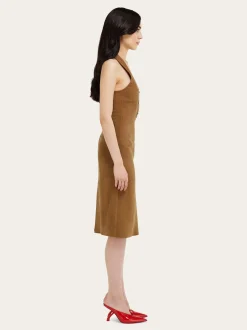 Racer back dress with Hug buckle detail - Women