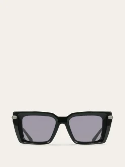 Rectangular frame sunglasses - Women