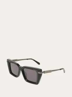 Rectangular frame sunglasses - Women