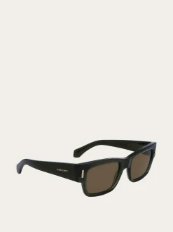 Rectangular frame sunglasses - Men