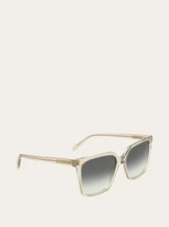 Rectangular frame sunglasses - Women