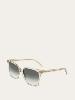 Rectangular frame sunglasses - Women