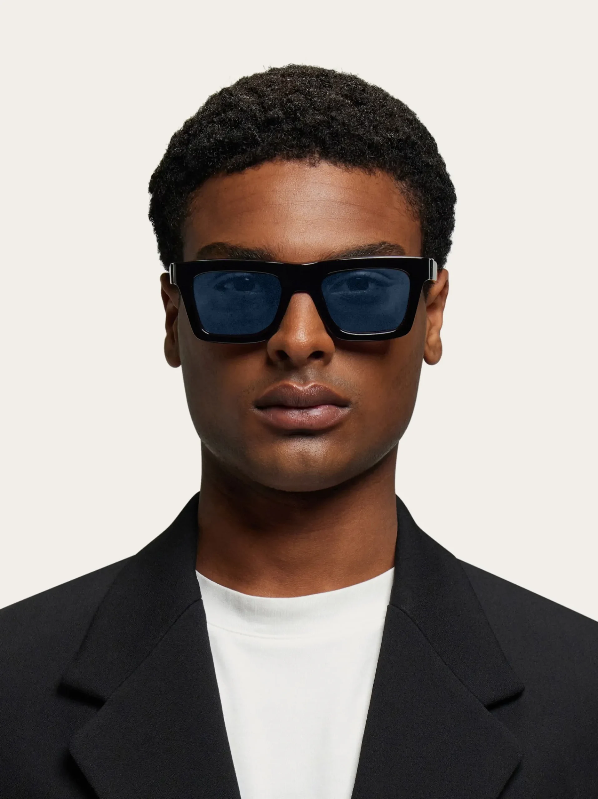 Rectangular frame sunglasses - Men