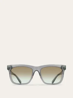 Rectangular frame sunglasses - Men