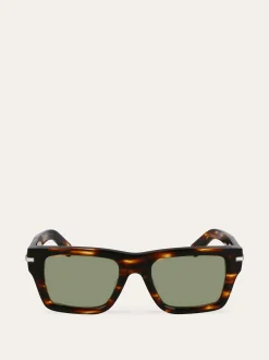 Rectangular frame sunglasses - Men
