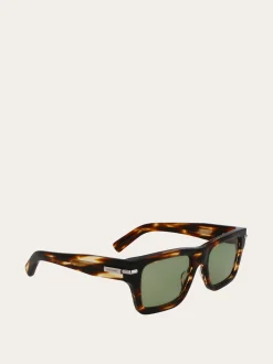 Rectangular frame sunglasses - Men