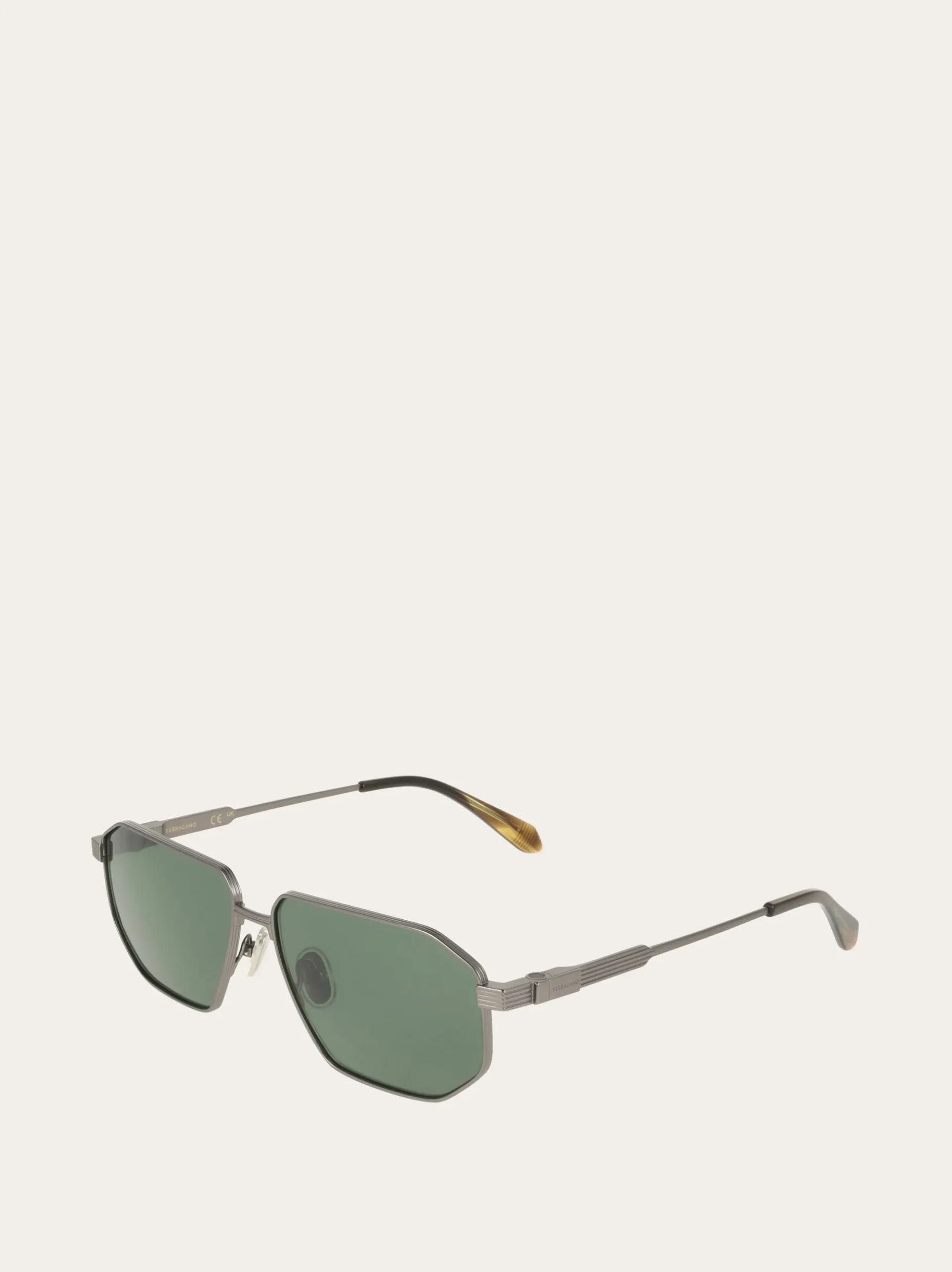 Rectangular frame sunglasses - Men