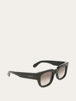 Rectangular frame sunglasses - Men
