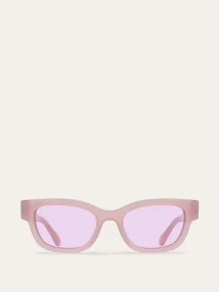 Rectangular frame sunglasses - Women