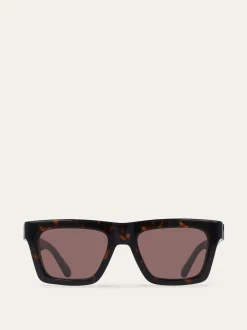 Rectangular frame sunglasses - Men