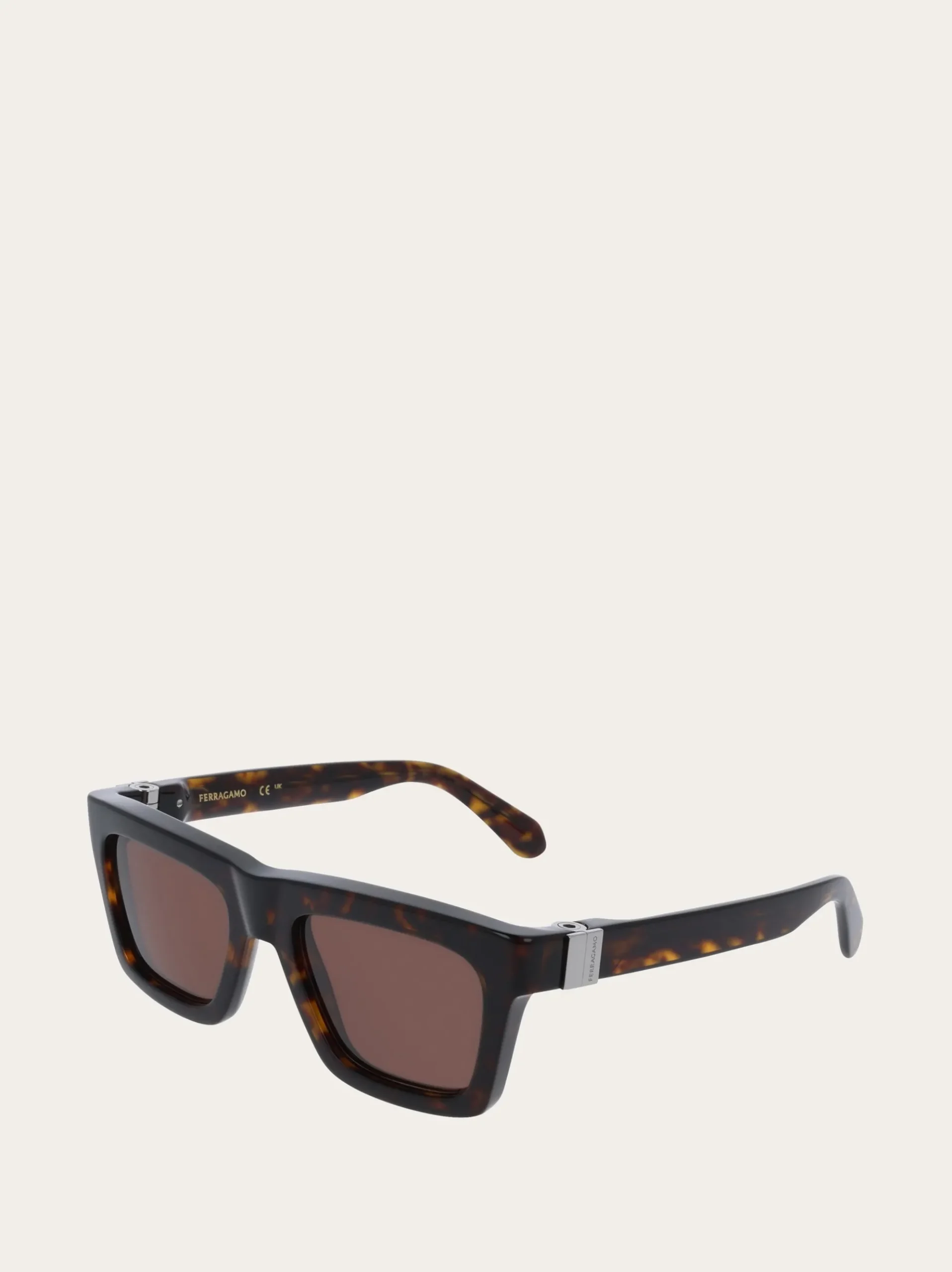 Rectangular frame sunglasses - Men