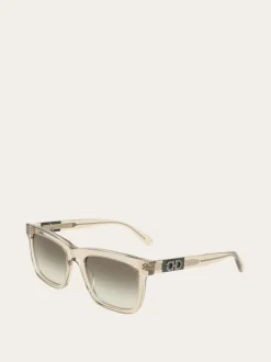 Rectangular frame sunglasses - Men