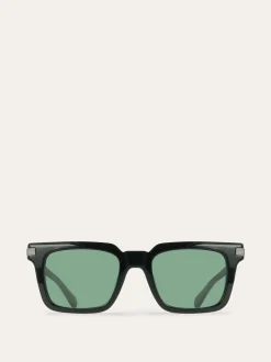 Rectangular frame sunglasses - Men