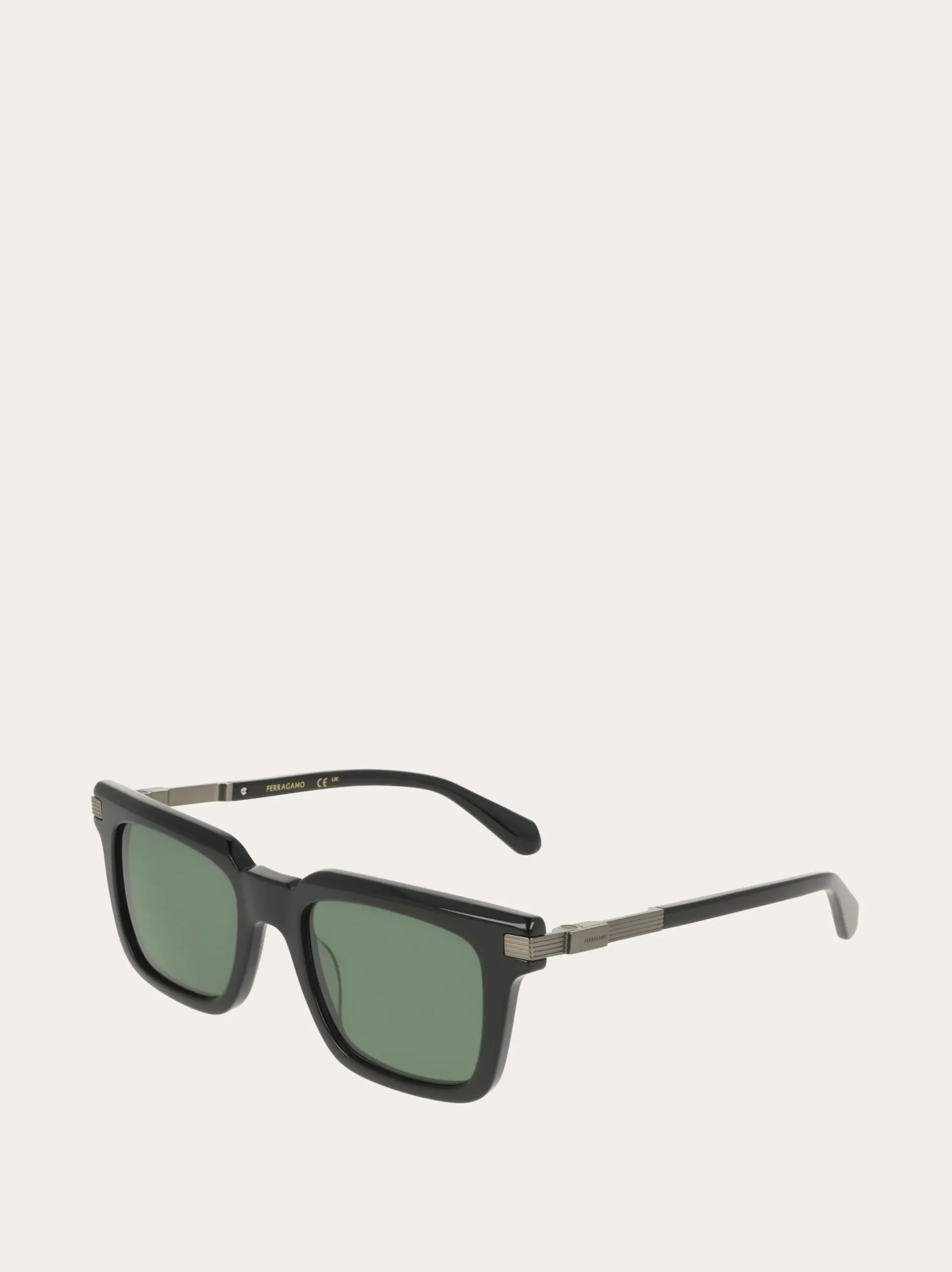 Rectangular frame sunglasses - Men