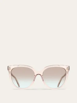 Rectangular frame sunglasses - Women
