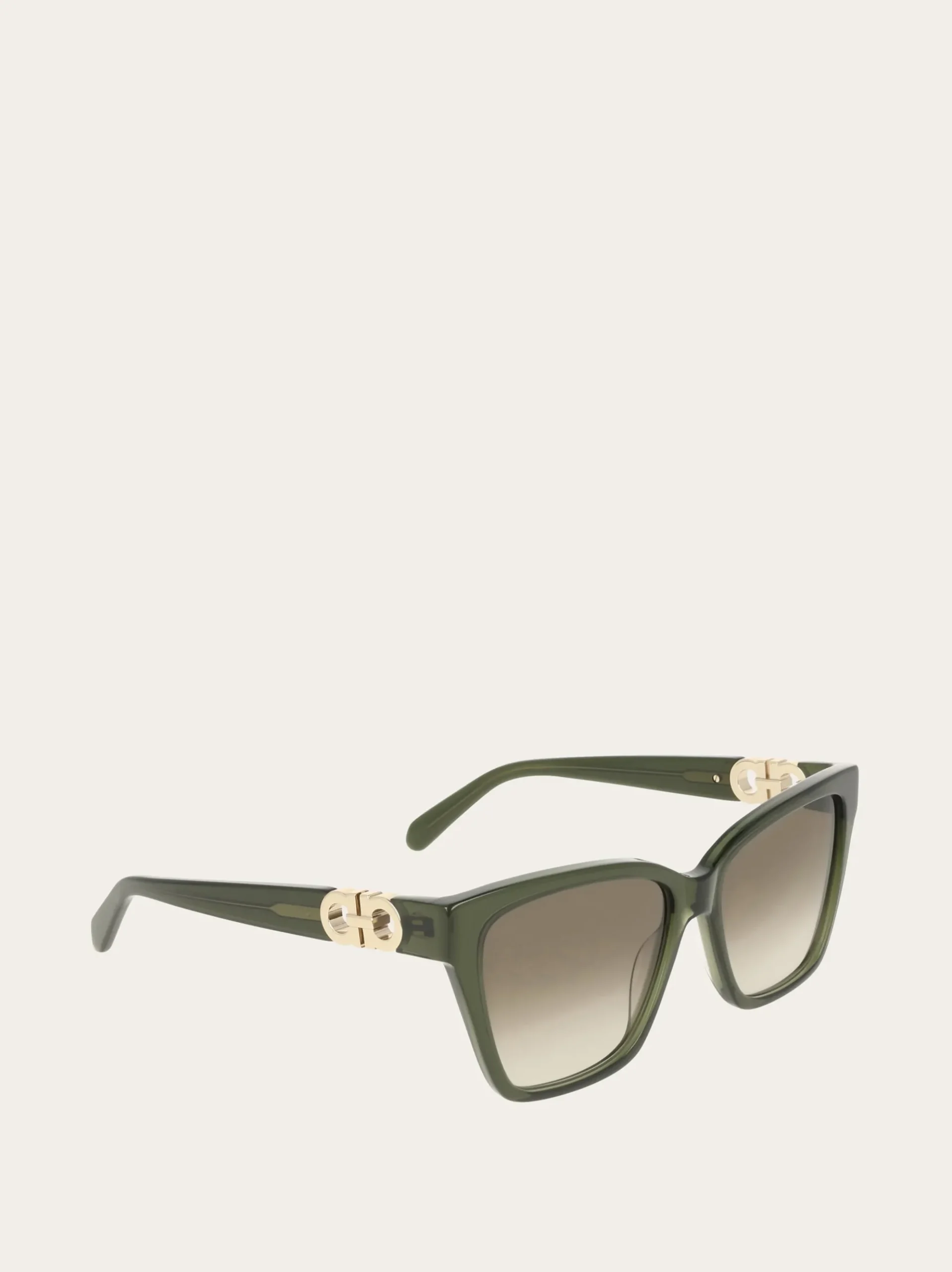 Rectangular frame sunglasses - Women