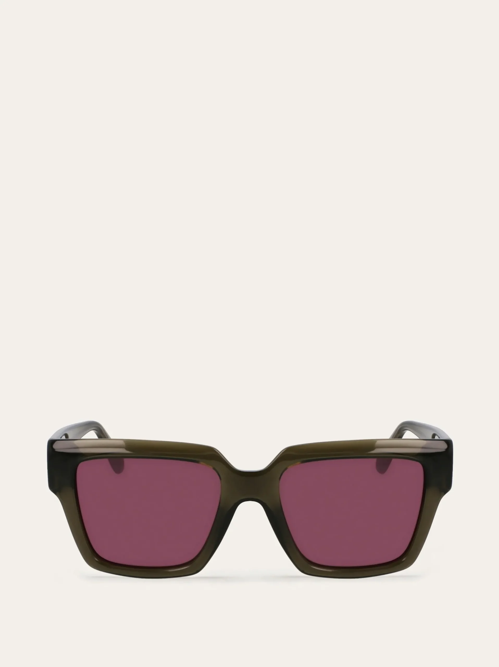 Rectangular frame sunglasses - Women
