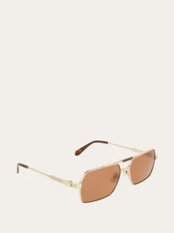 Rectangular frame sunglasses - Men