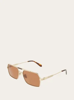 Rectangular frame sunglasses - Men