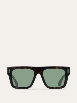 Rectangular frame sunglasses - Men