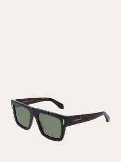 Rectangular frame sunglasses - Men