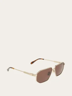Rectangular frame sunglasses - Men