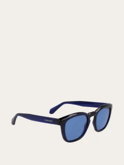 Rectangular frame sunglasses - Men