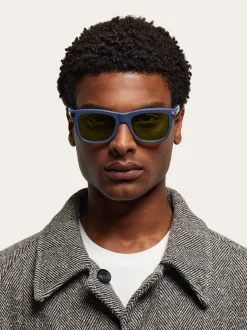 Rectangular frame sunglasses - Men