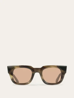Rectangular frame sunglasses - Men