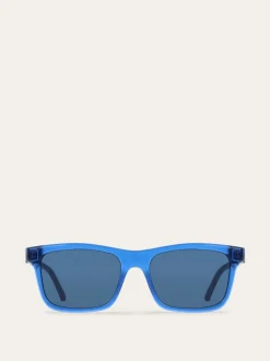 Rectangular frame sunglasses - Men