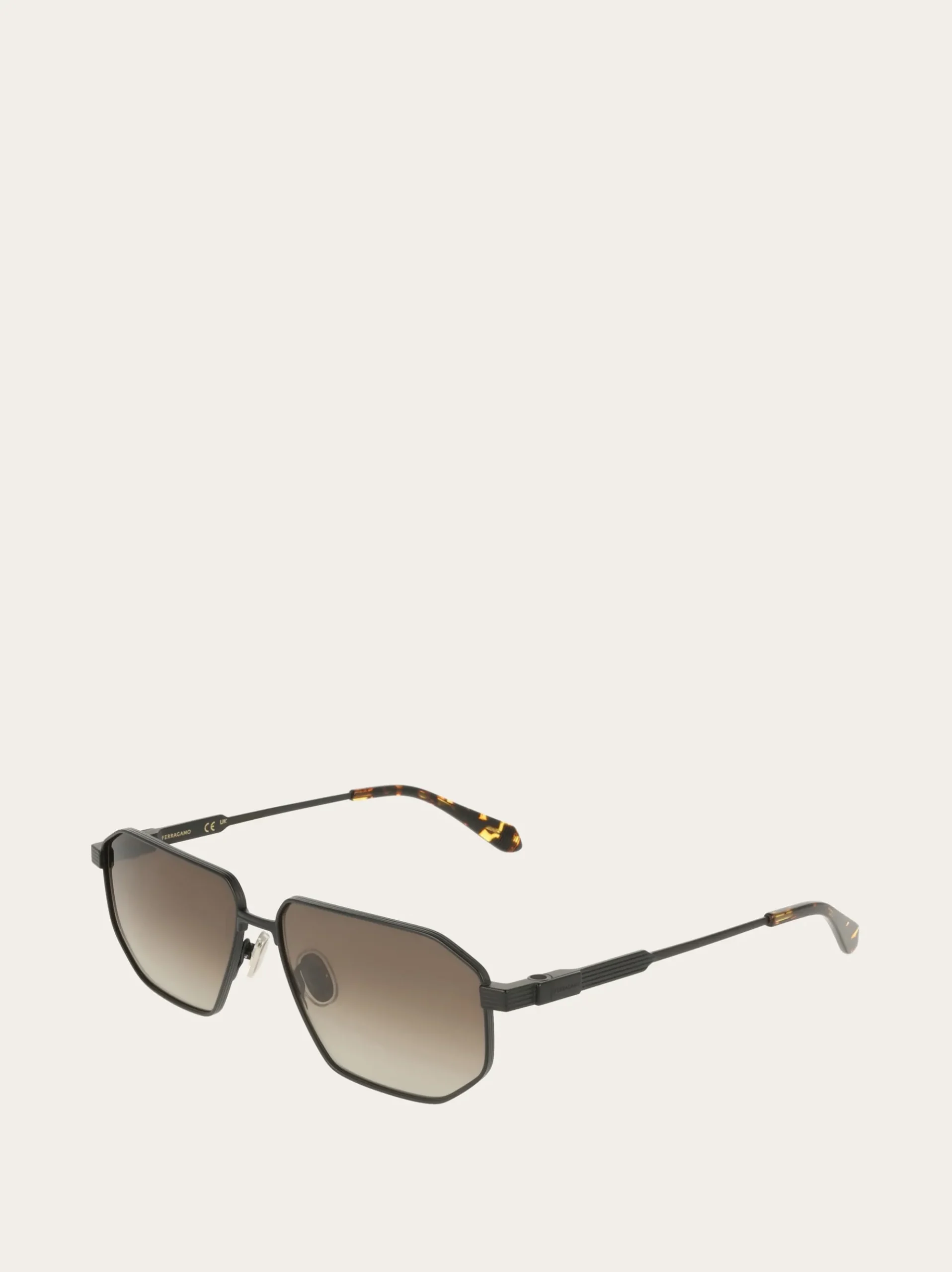 Rectangular frame sunglasses - Men