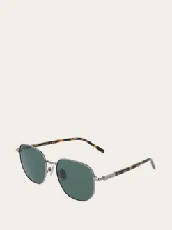 Rectangular frame sunglasses - Men