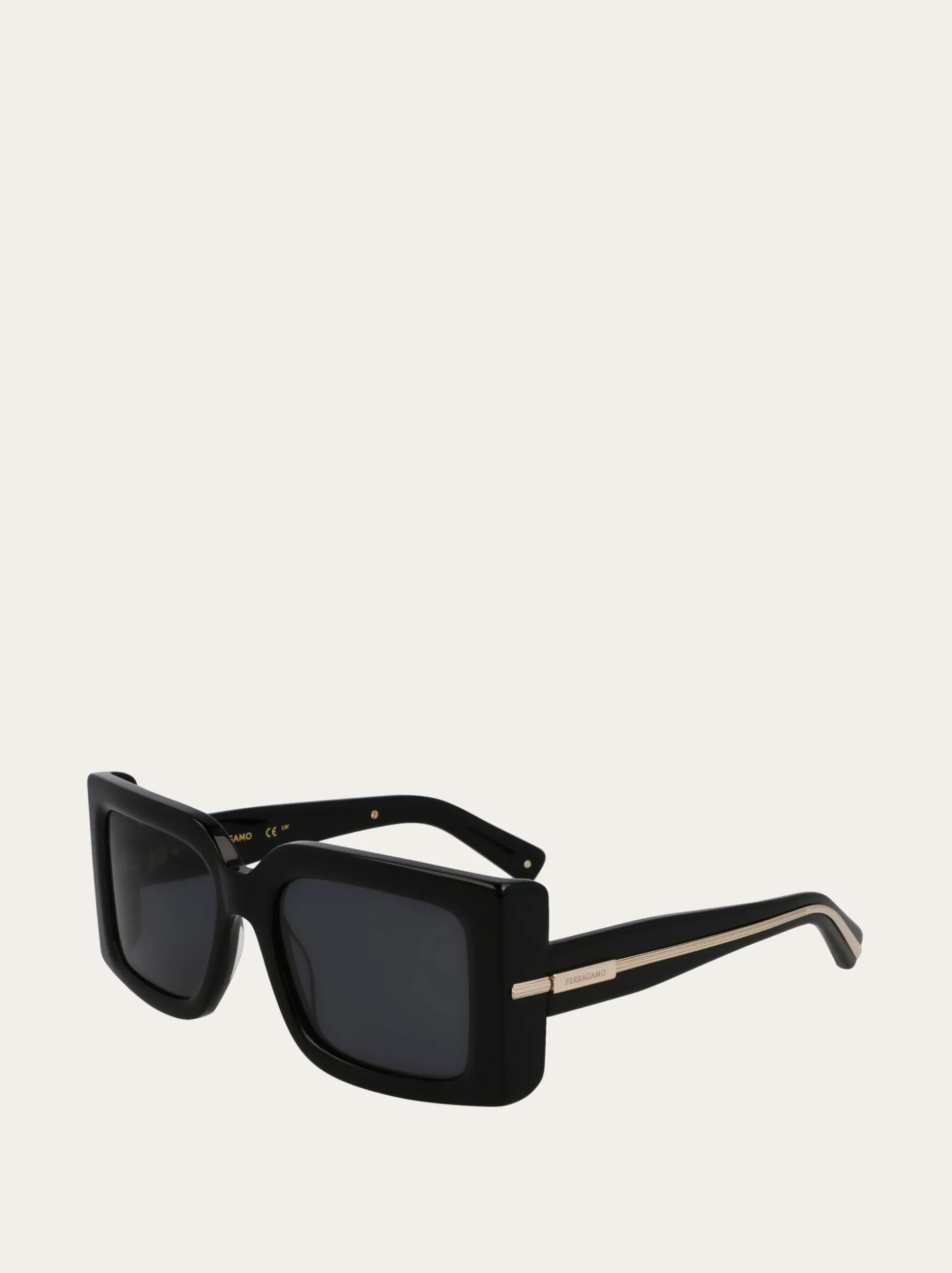 Rectangular frame sunglasses - Women
