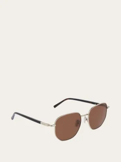 Rectangular frame sunglasses - Men