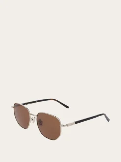 Rectangular frame sunglasses - Men
